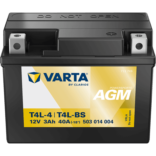 VARTA Powersports AGM 12V 3Ah - Motorsportbatteri