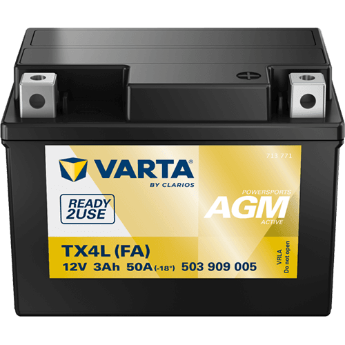VARTA Powersports AGM Active 503 909 005 - 3Ah