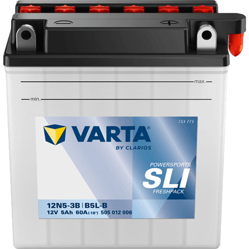 VARTA Powersports SLI Freshpack 12V 5Ah