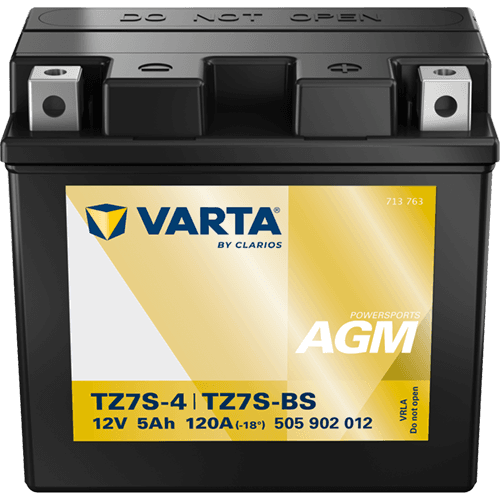 VARTA Powersports AGM 12V 5Ah - Motorsykkel