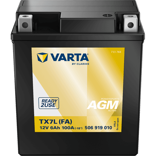VARTA Powersports AGM Active 506 919 010 - 6Ah