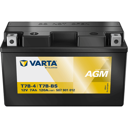 VARTA Powersports AGM 7Ah 120A - Motorsportbatteri