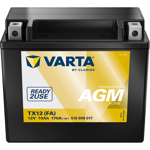 VARTA Powersports AGM Active 510 909 017 - 10 Ah