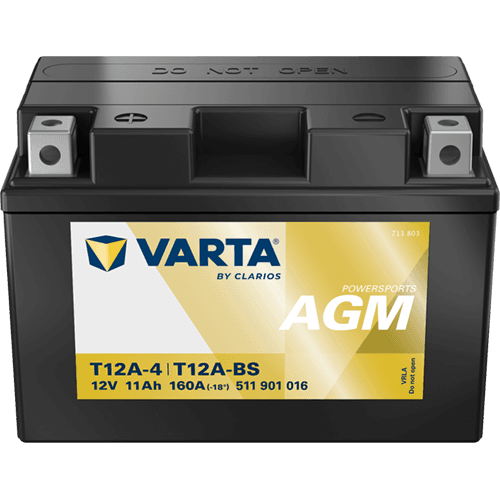 VARTA Powersports AGM 11Ah - Motorsykkel & ATV Batteri