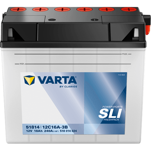 VARTA Powersports SLI Freshpack 18Ah - 240A