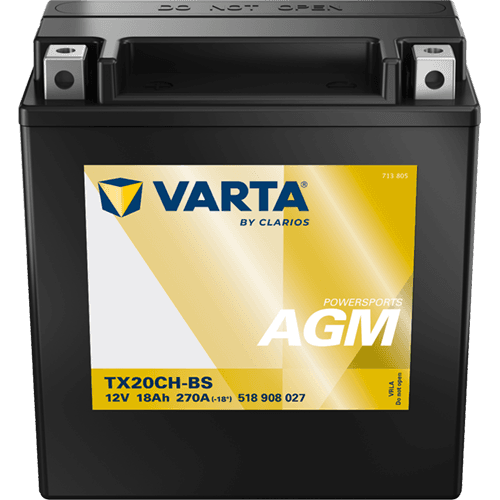 VARTA Powersports AGM 18Ah - Motorsportbatteri 270A
