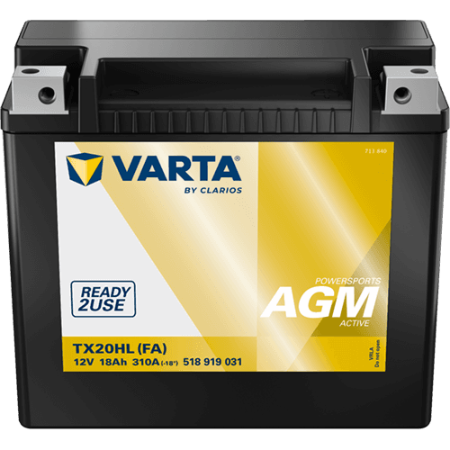 VARTA Powersports AGM Active 504 909 008 - 18 Ah