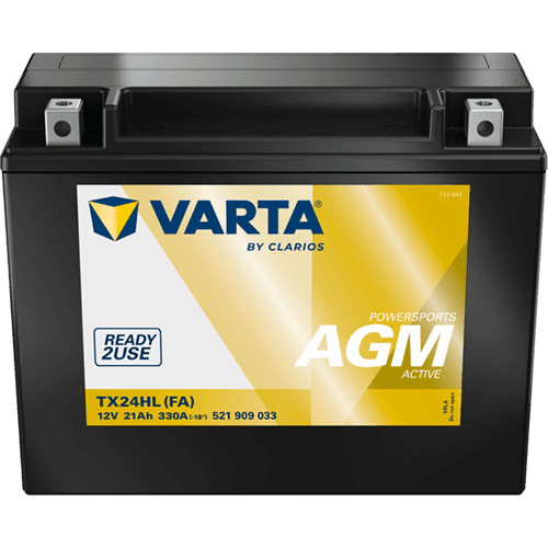 VARTA Powersports AGM Active 521 909 033 - 21Ah