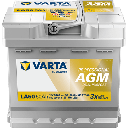 VARTA Professional AGM 50 Ah - 540 A Kallstart