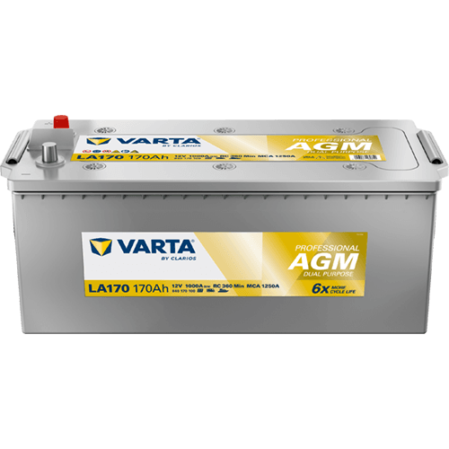 VARTA Professional AGM 170Ah 1000A Fritidsbatteri