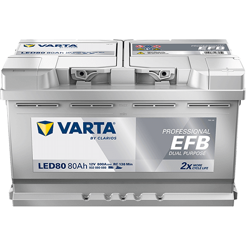 VARTA Professional EFB 80Ah - 800A Startbatteri