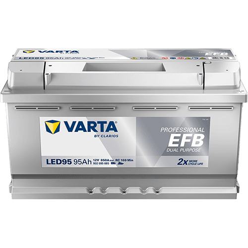 VARTA Professional EFB 95Ah - Premium fritidsbatteri