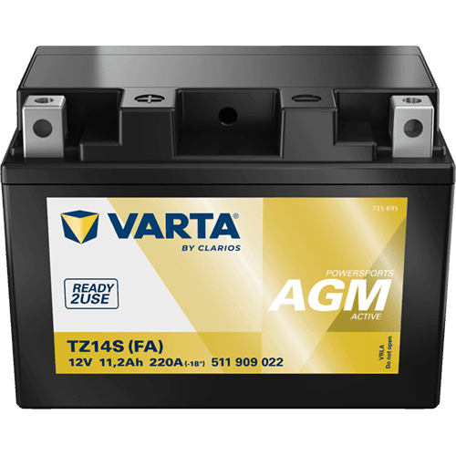VARTA Powersports AGM Active 511 909 022 - 11,2 Ah