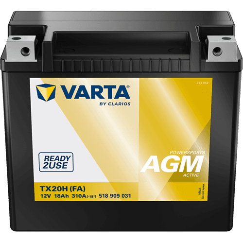 VARTA Powersports AGM Active 518 909 031 - 18Ah